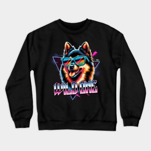 Wild One Schipperke Crewneck Sweatshirt